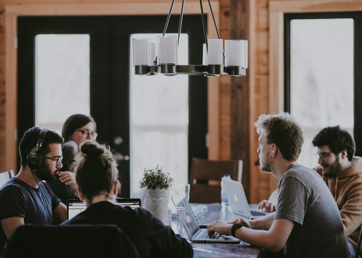 The Who Knows Websites team working on your home services website